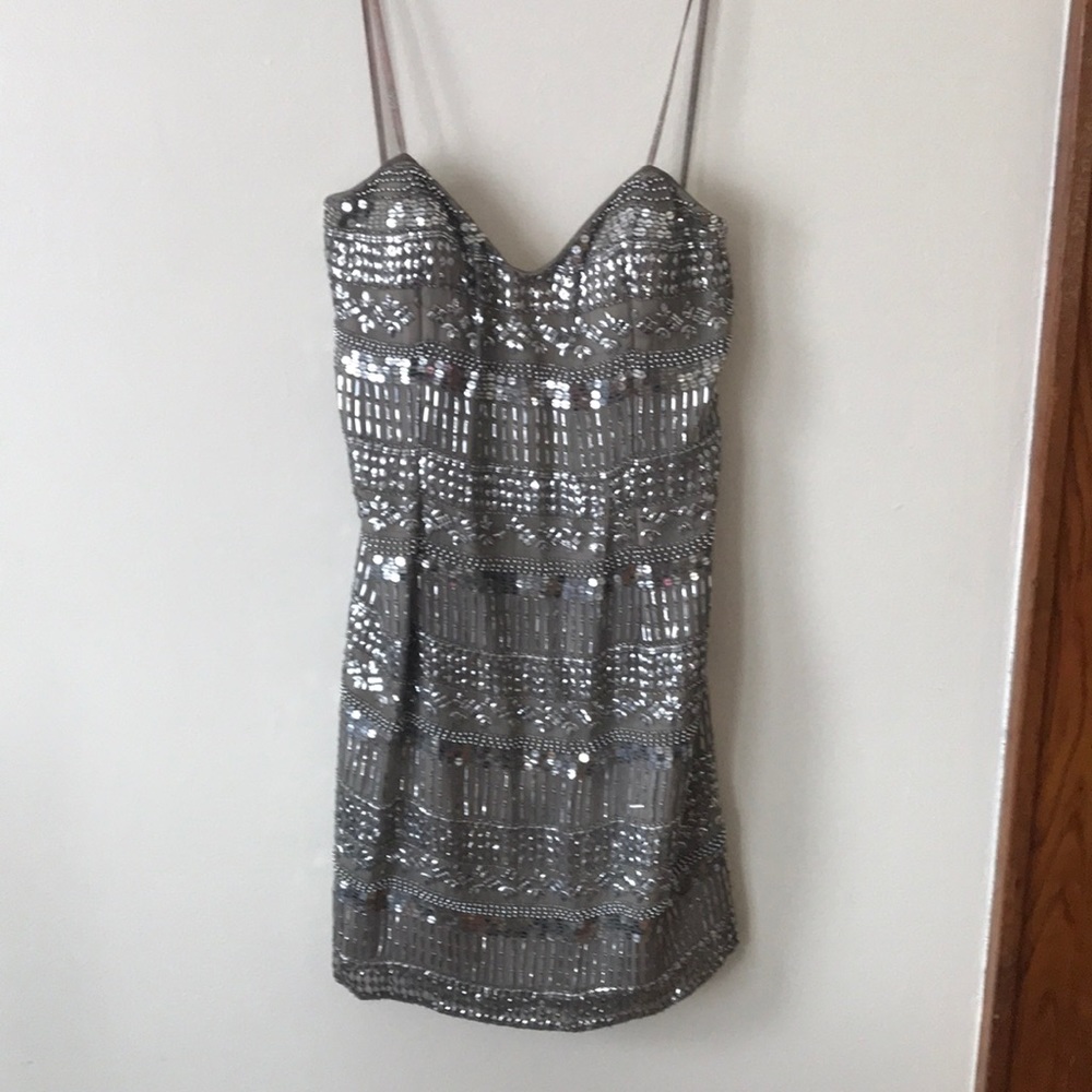 Scalia Strapless Dress